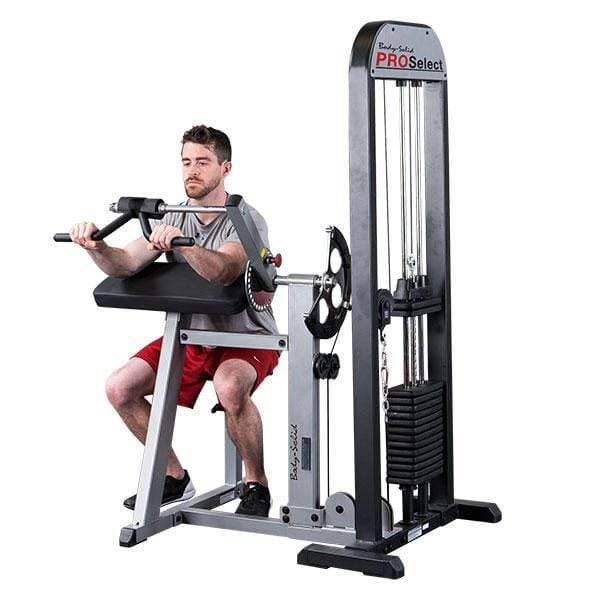 Body-Solid Pro Select Bicep Tricep Machine Muscle Trainer - The Home Fitness Corp