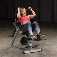 Load image into Gallery viewer, Body-Solid Semi-Recumbent Ab Bench Abdominal Trainer - The Home Fitness Corp
