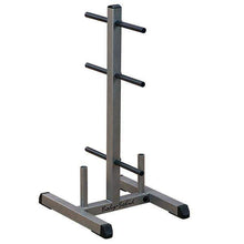 Load image into Gallery viewer, Body-Solid Standard Plate Tree &amp; Bar Holder Storage Rack - The Home Fitness Corp
