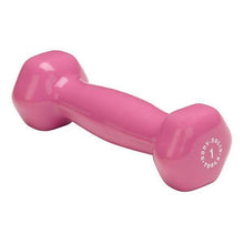 Load image into Gallery viewer, Body-Solid Tools 1-15lb. Colored Vinyl Dumbbells Individual Weights - The Home Fitness Corp
