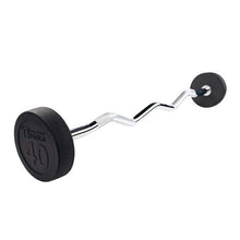 Load image into Gallery viewer, Body-Solid Tools Fixed Weight EZ Curl Barbells for Quick Workouts - The Home Fitness Corp
