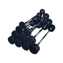 Load image into Gallery viewer, Body-Solid Tools Fixed Weight Straight Barbells for Quick Workouts - The Home Fitness Corp

