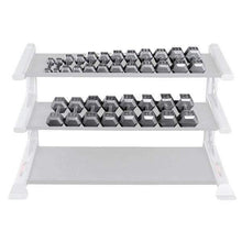 Load image into Gallery viewer, Body-Solid Vertical 5-50 lb. Hex Dumbbell Package Solid Weight Set - The Home Fitness Corp
