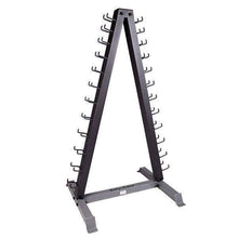 Load image into Gallery viewer, Body-Solid Vinyl Neoprene Dumbbell Rack Storage Rack - The Home Fitness Corp
