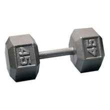 Load image into Gallery viewer, Cast Iron Hex Dumbbells Sizes from 1-100 Pounds Weight Set Solid Steel - The Home Fitness Corp
