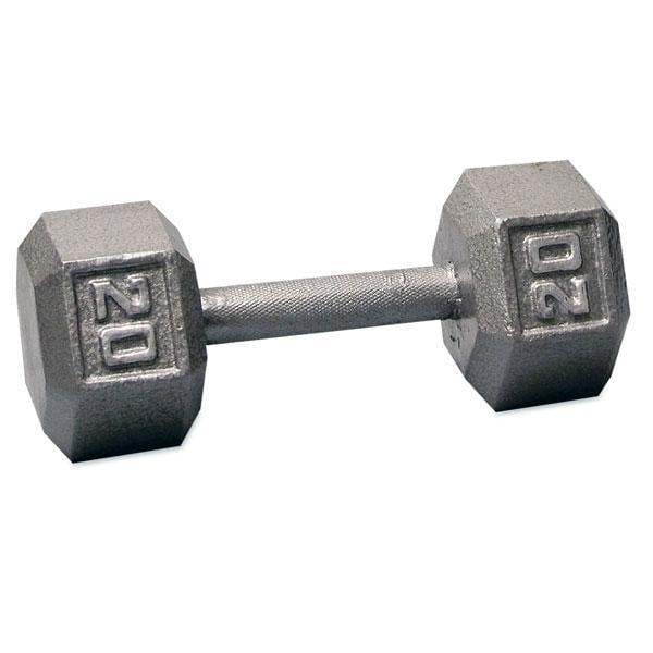 Cast Iron Hex Dumbbells Sizes from 1 100 Pounds Weight Set Solid Steel The Home Fitness Corp