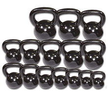 Load image into Gallery viewer, Cast Iron Kettlebell Sets 5-100 Pounds Home Gym Weights - The Home Fitness Corp
