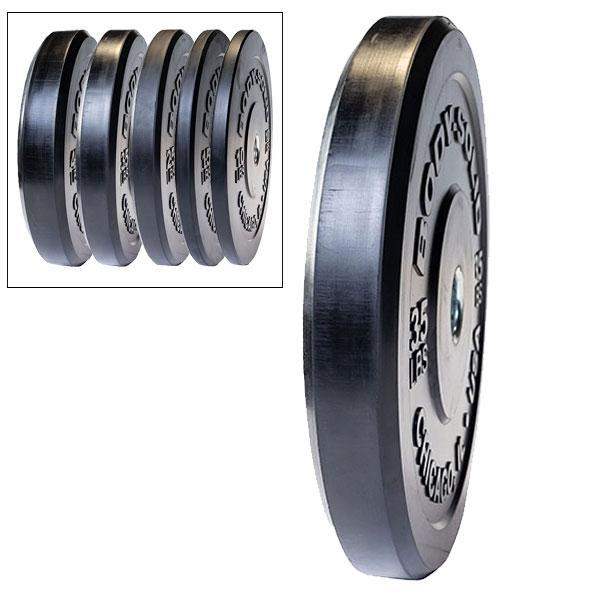 Chicago Extreme Bumper Olympic Plates in 10lb., 15lb., 25lb., 35lb. and 45lb. Weight Plates - The Home Fitness Corp