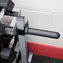 Load image into Gallery viewer, Dumbell Rack Plate Horn Attachment Storage Rack - The Home Fitness Corp
