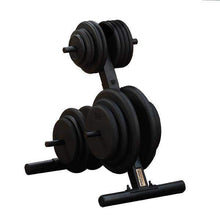 Load image into Gallery viewer, EZ-Load Standard Weight Plate Tree Storage Rack - The Home Fitness Corp
