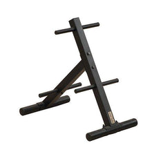 Load image into Gallery viewer, EZ-Load Standard Weight Plate Tree Storage Rack - The Home Fitness Corp
