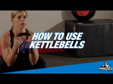 Load and play video in Gallery viewer, Vinyl Dipped KettleBALL Sets with Ergonomic Handles 5-60 Lbs
