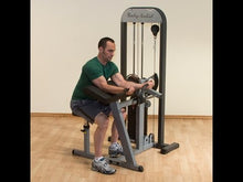 Load and play video in Gallery viewer, Body-Solid Pro Select Bicep Tricep Machine Muscle Trainer
