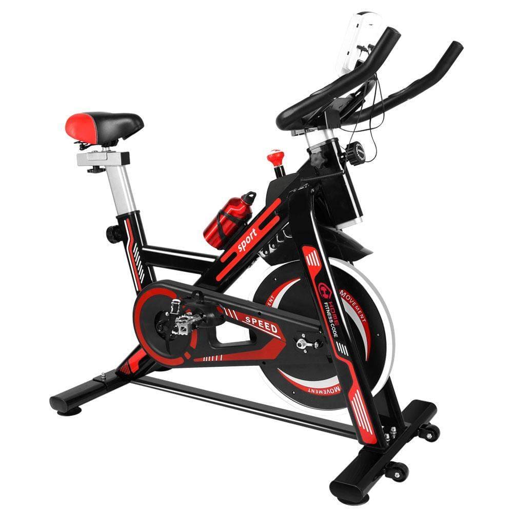 Indoor Exercise Bike Stationary Bike with LCD Display The Home Fitness Corp