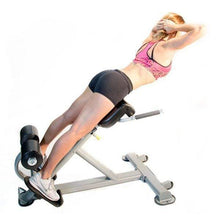 Load image into Gallery viewer, Lumbar X Back Hyperextension Bench Back Bench Trainer - The Home Fitness Corp
