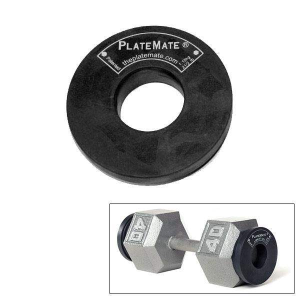 PlateMate 1.25lb Magnetic Donut Dumbbell Addon Weight - The Home Fitness Corp