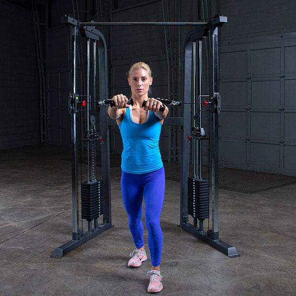 Powerline Functional Trainer Cable Crossover Machine - The Home Fitness Corp