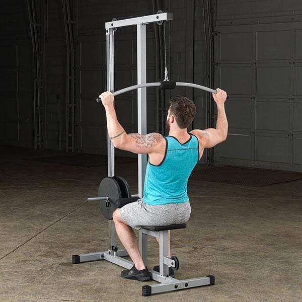 Powerline Lat Machine Back Cable Machine Trainer - The Home Fitness Corp