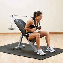 Load image into Gallery viewer, Powerline Plate Load Ab Crunch Bench Abdominal Trainer - The Home Fitness Corp

