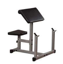 Load image into Gallery viewer, Powerline Preacher Curl Bench Seated Muscle Trainer - The Home Fitness Corp
