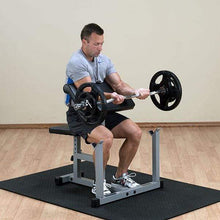 Load image into Gallery viewer, Powerline Preacher Curl Bench Seated Muscle Trainer - The Home Fitness Corp
