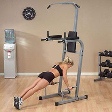 Load image into Gallery viewer, Powerline Vertical Knee Raise with Pull Up Abdominal Back Trainer - The Home Fitness Corp

