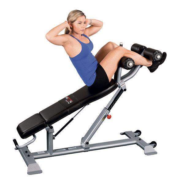 Pro ClubLine Ab Bench by Body-Solid Abdominal Trainer - The Home Fitness Corp
