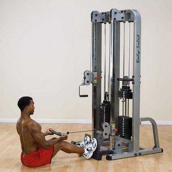 Pro ClubLine Dual Cable Column by Body-Solid Cable Trainer Machine - The Home Fitness Corp