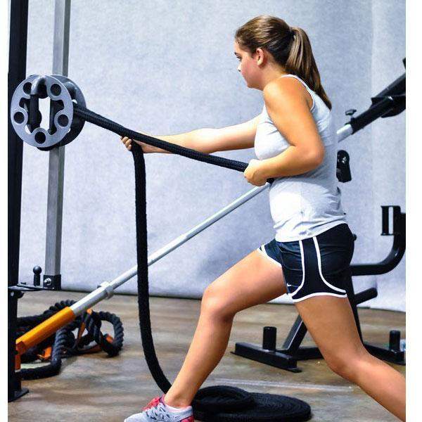 Ropeflex RX0505 Hydra Rope Pulling Machine CrossFit Trainer Machine - The Home Fitness Corp