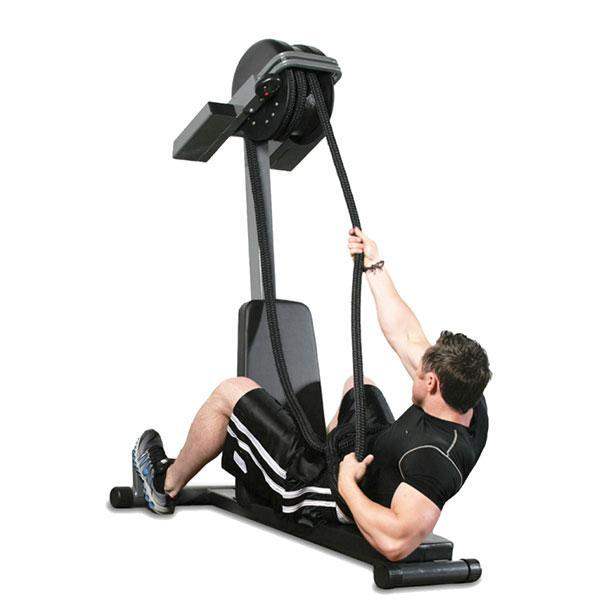 INNOLIFE Resistance Trainer Machine, Pulley Rope Puller Fitness Rope  Trainer, Pulley Rope Climbing Machine Adjustable Resistance Machine for  Home Gym