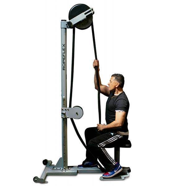 Ropeflex RX2500 Oryx Vertical Rope Pulling Machine CrossFit Trainer Machine The Home Fitness Corp
