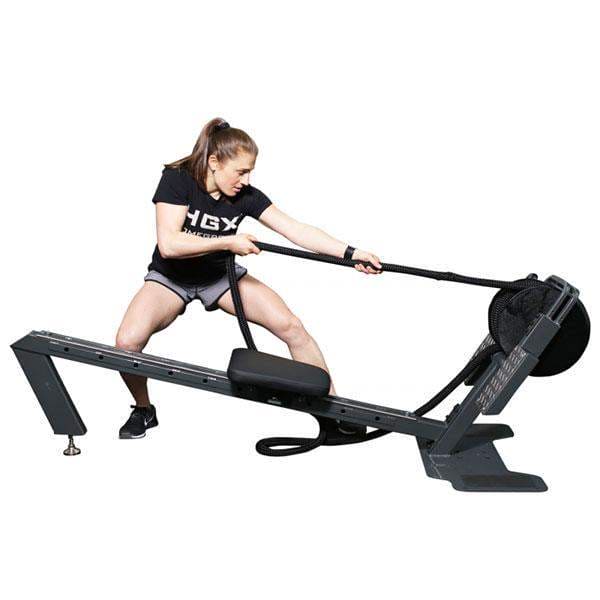 Ropeflex RX3200 Addax Horizontal Rope Pulling Machine CrossFit Trainer ...