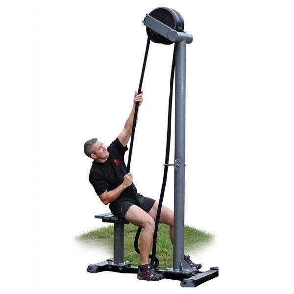Ropeflex RX5500 Oryx 2 Vertical Rope Pulling Machine CrossFit Trainer Machine - The Home Fitness Corp
