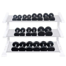 Load image into Gallery viewer, Rubber Round Dumbbell Sets 5 to 100 Pounds Weight Sets - The Home Fitness Corp
